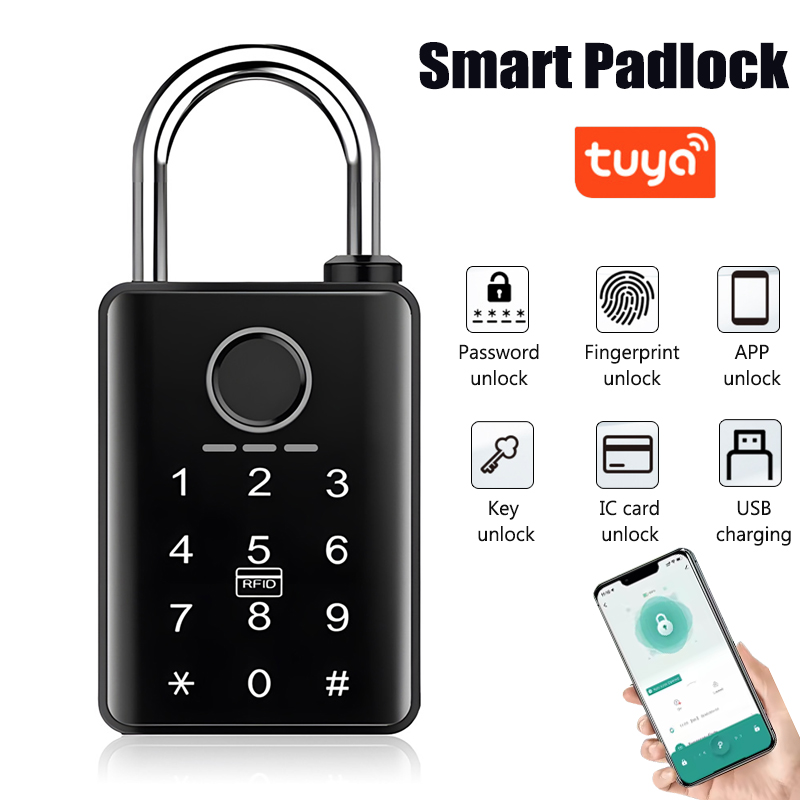 Smart Home Door Lock - Inteligentny zamek do drzwi Tuya, zamek