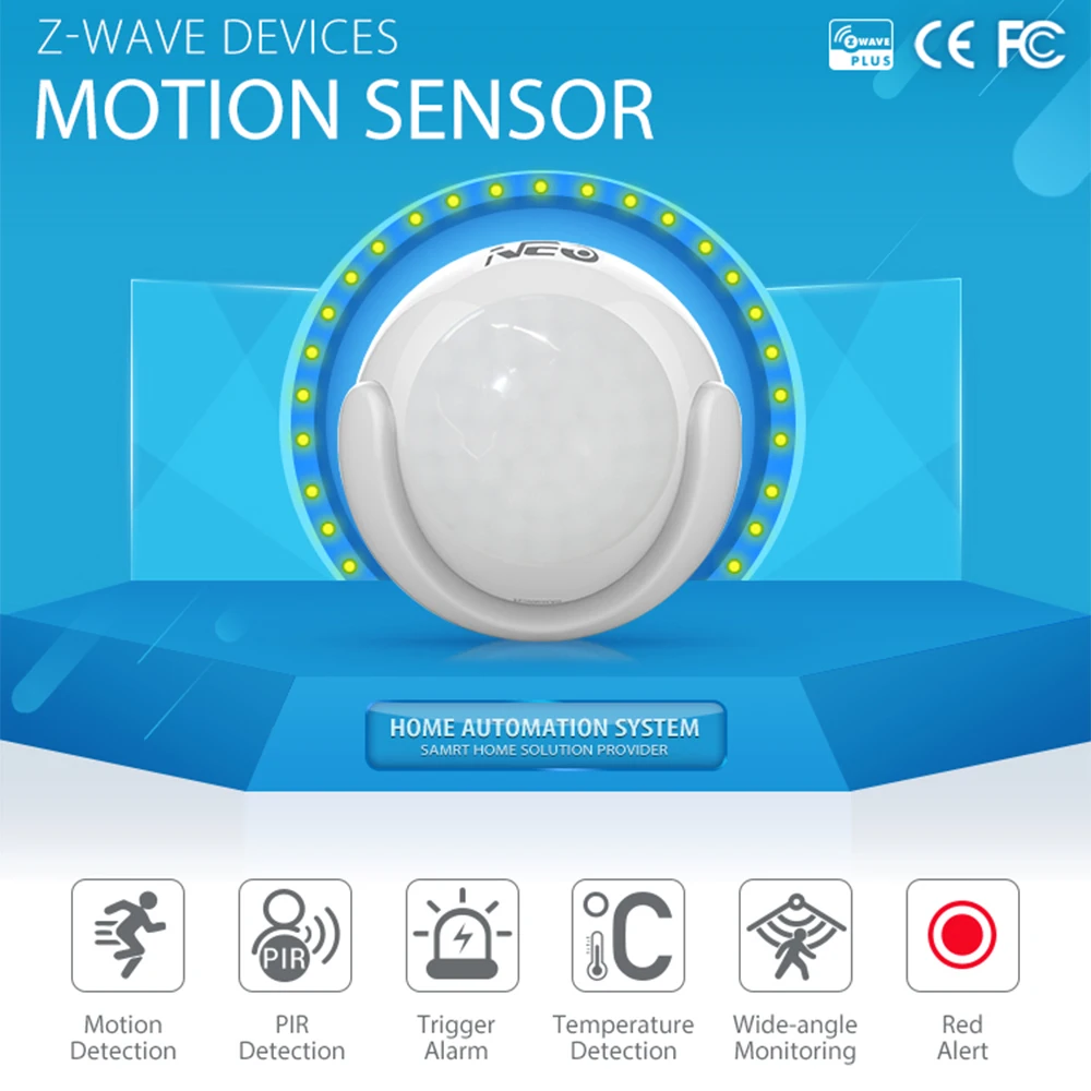Smart Home Nas - NEO COOLCAM Inteligentny czujnik ruchu Z-wave