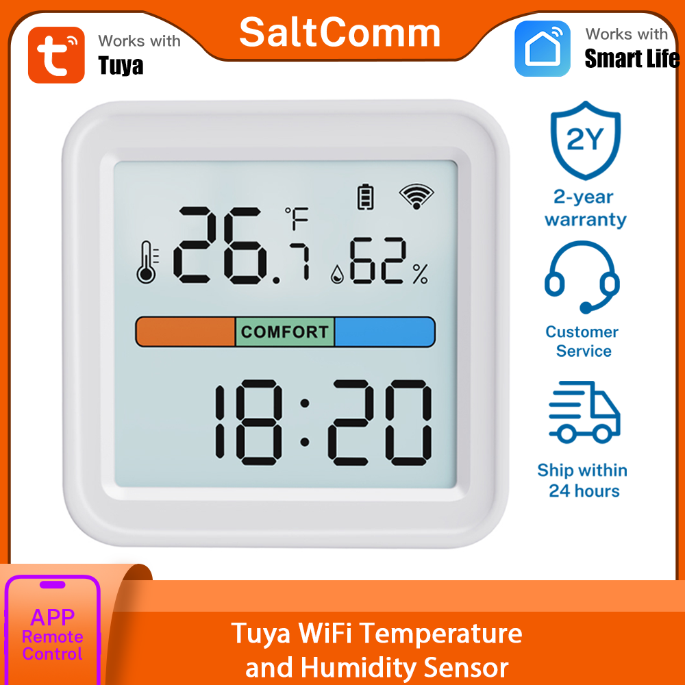 Smart Home Assistant - Czujnik temperatury i wilgotności Tuya New