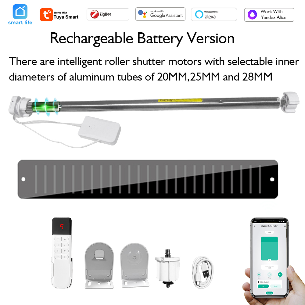 Smart Home Improvement - Silnik rolety/żaluzji Tuya Zigbee na baterie