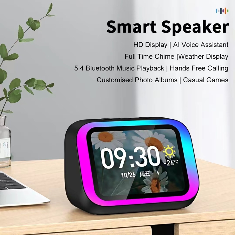 Smart Home Assistant - Głośnik Bluetooth z asystentem głosowym AI,