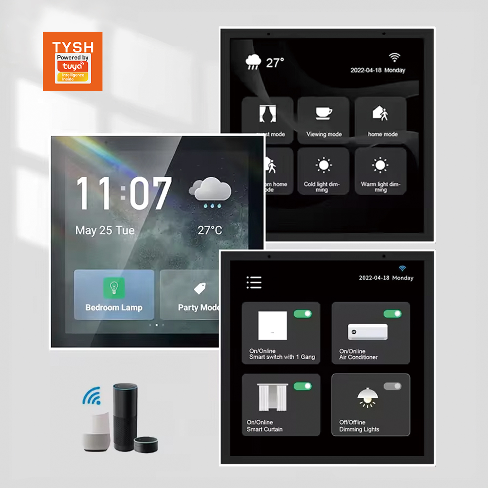 Smart Home Touchscreen Control Panel - TYSH Zigbee Inteligentne urządzenie do inteligentnego
