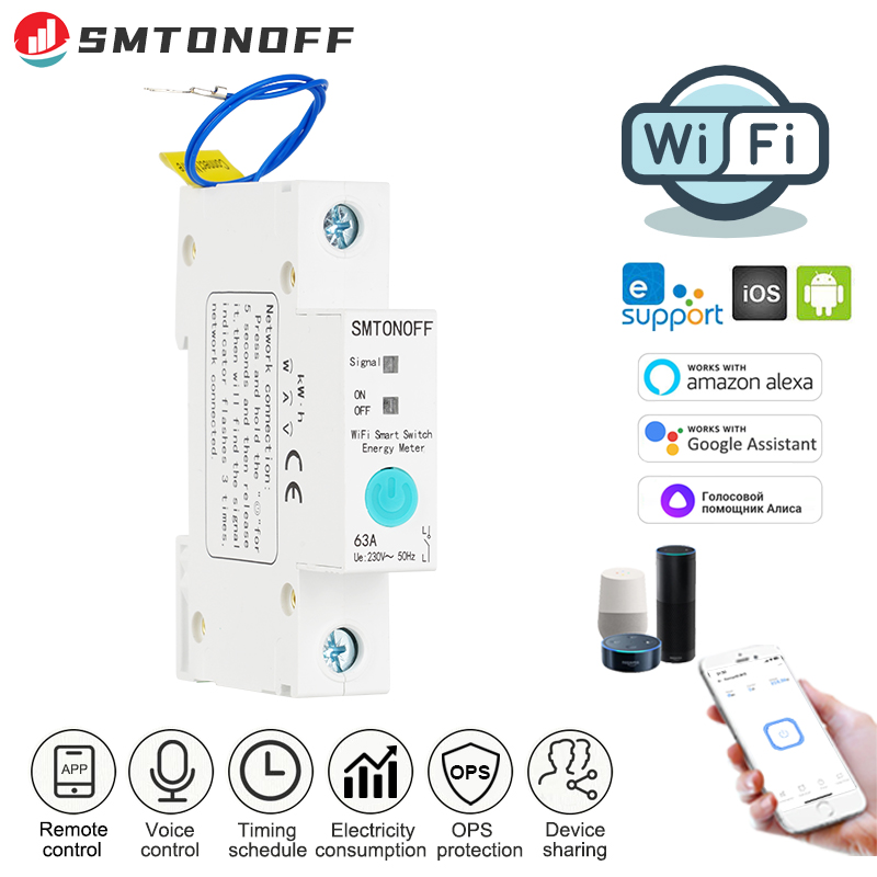 Smart Home Energy - Ewelink WiFi Inteligentny Wyłącznik WiFi z