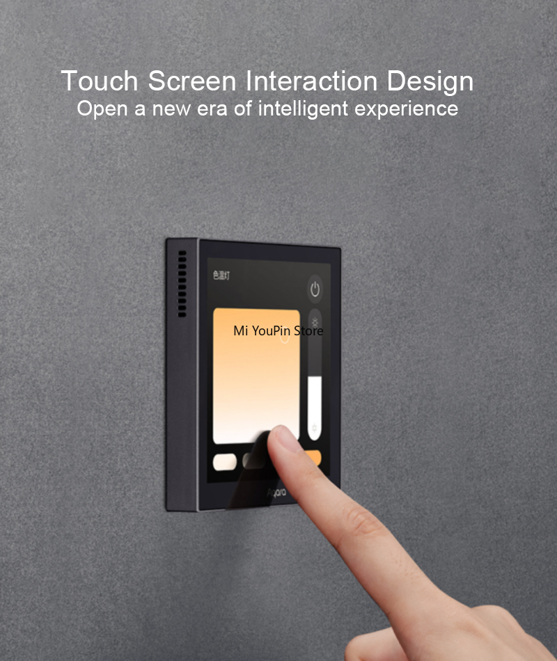 Smart Home Touchscreen Control Panel - Nowy inteligentny panel scen Aqara S1