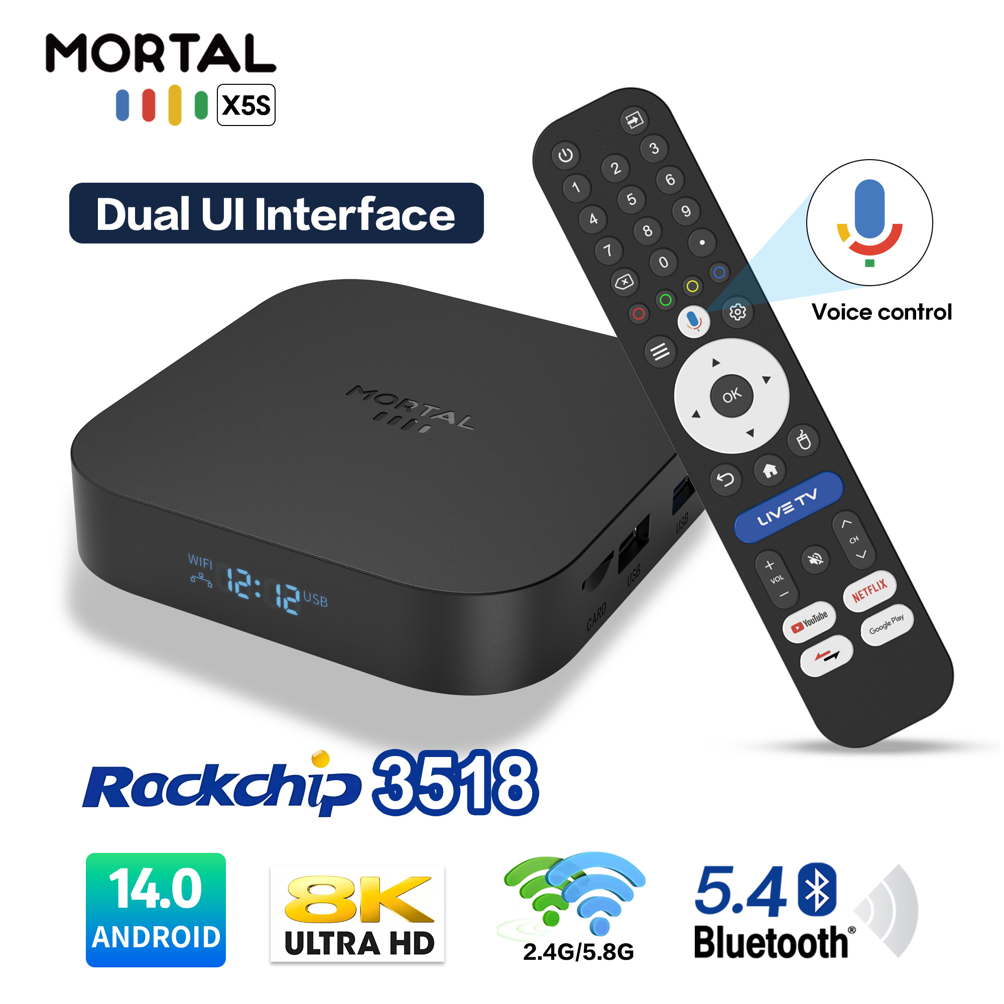 Smart Home Ui - Nowy Smart Streaming TV Box X5S