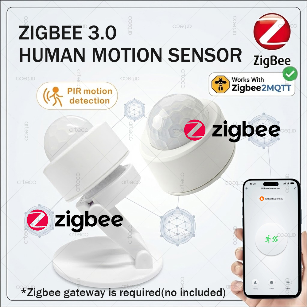 Smart Home Assistant - Czujnik ruchu PIR Zigbee 3.0 Mini,