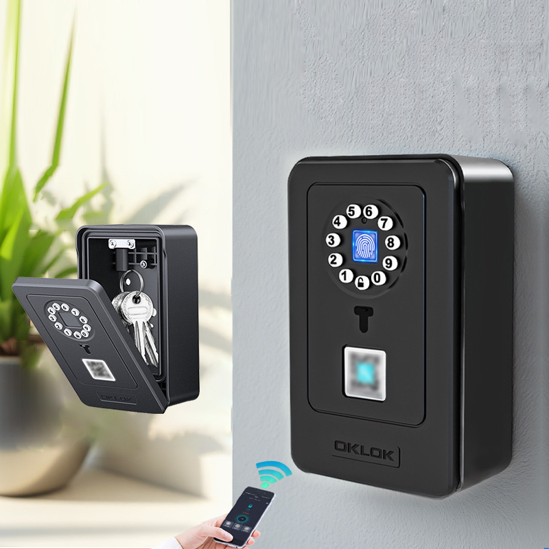 Smart Home Door Lock - Inteligentna kłódka z funkcją przechowywania hasła,