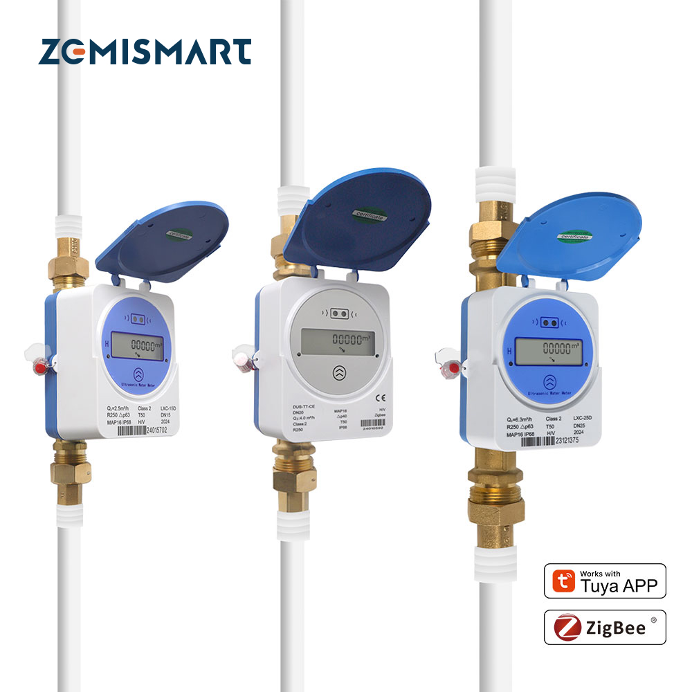Smart Home Assistant - Inteligentny ultradźwiękowy licznik wody Zemismart Zigbee