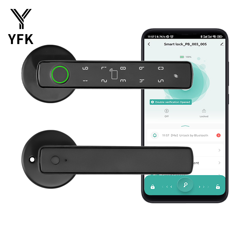 Smart Home Door Lock - Inteligentny zamek do drzwi Tuya Bluetooth
