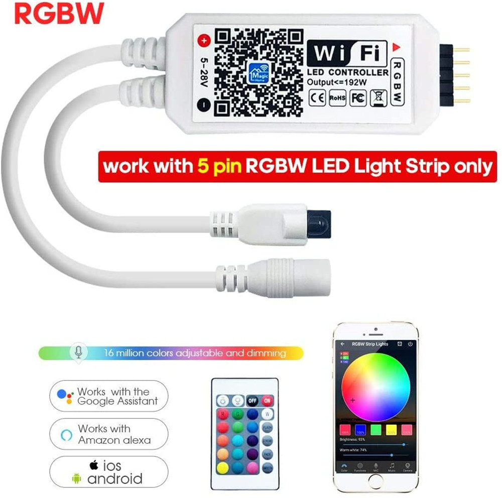 Wifi Led Dimmer - Kontroler LED DC12V RGBW/RGBWW Wifi z