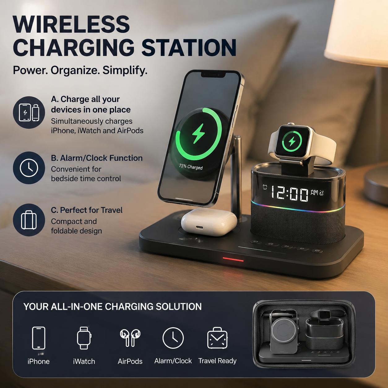 Magnetyczna bezprzewodowa stac – Smart Home Improvement recenzja i cena