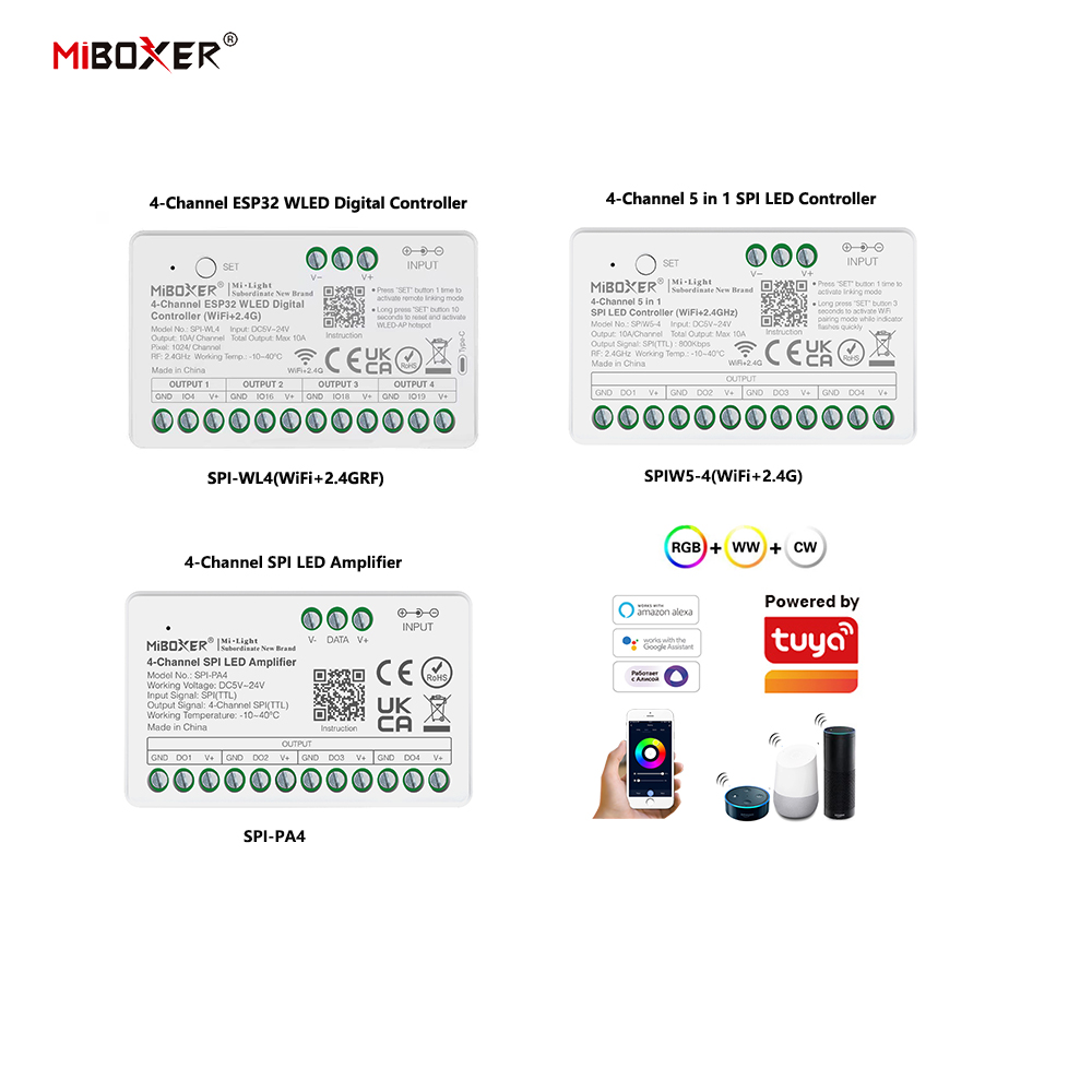 Miboxer SPIW5-4 5w1 Kontroler  – Wifi Led Dimmer recenzja i cena