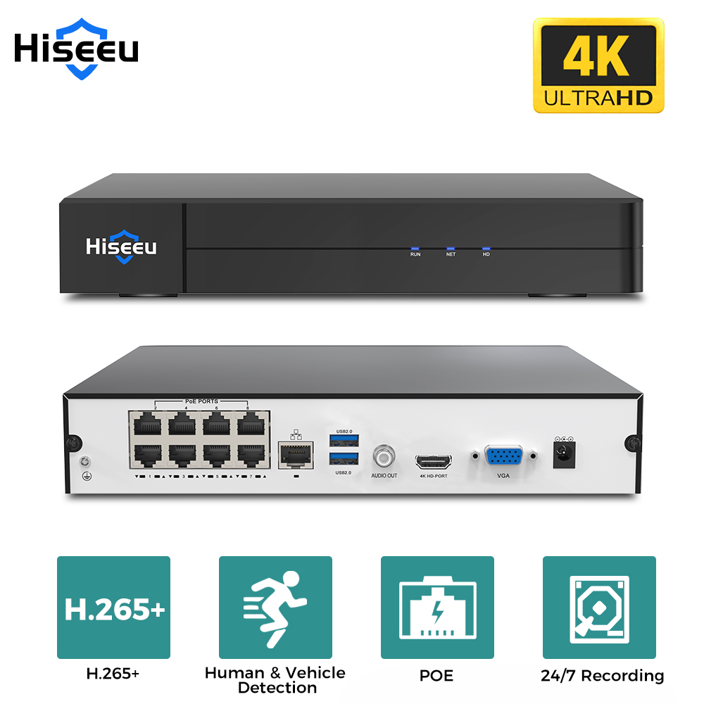 Rejestrator sieciowy Hiseeu 8C – Security Ip Camera recenzja i cena