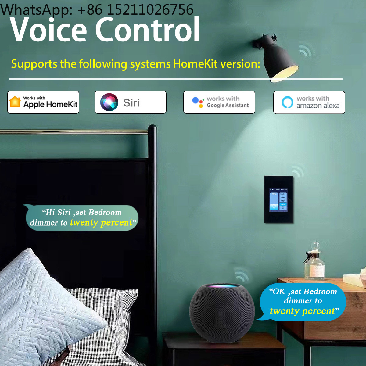 Panel dotykowy LCD Lanbon L8,  – Smart Home Touchscreen Control Panel recenzja i cena