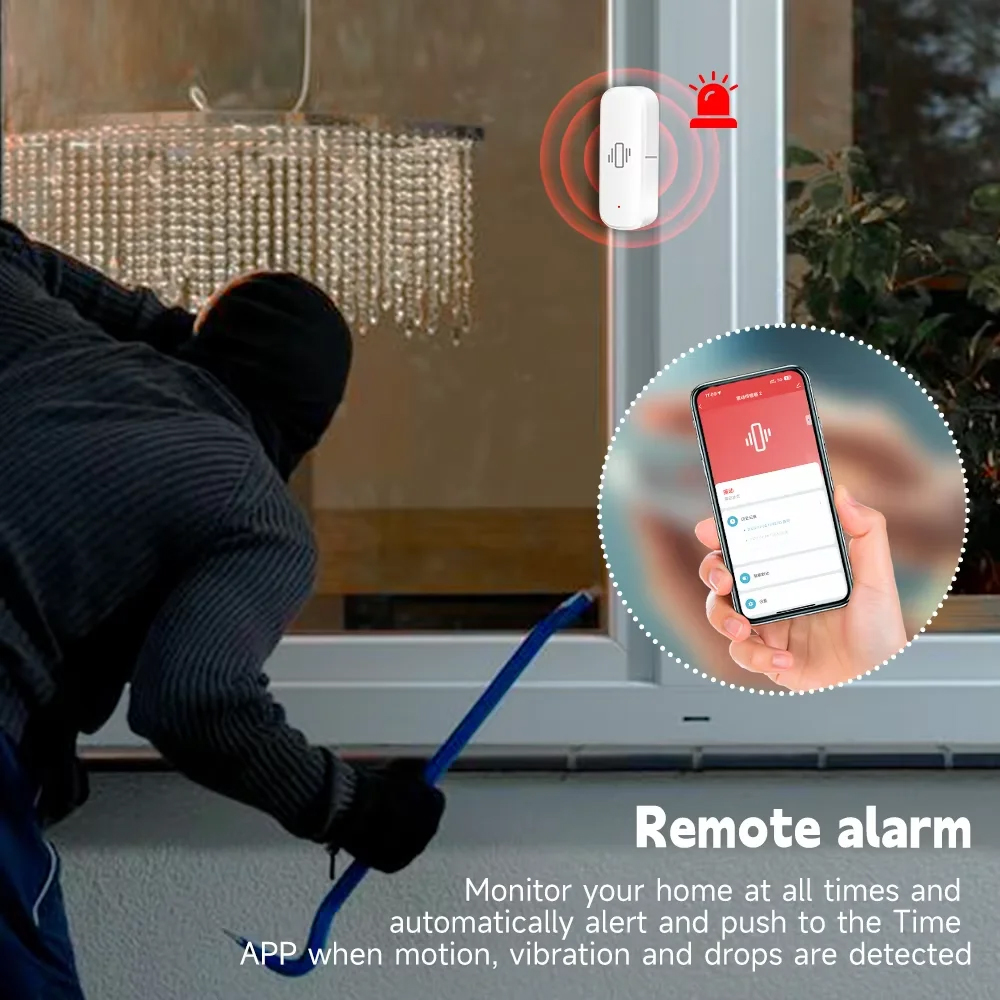 Inteligentny czujnik wibracji  – Smart Home Project recenzja i cena