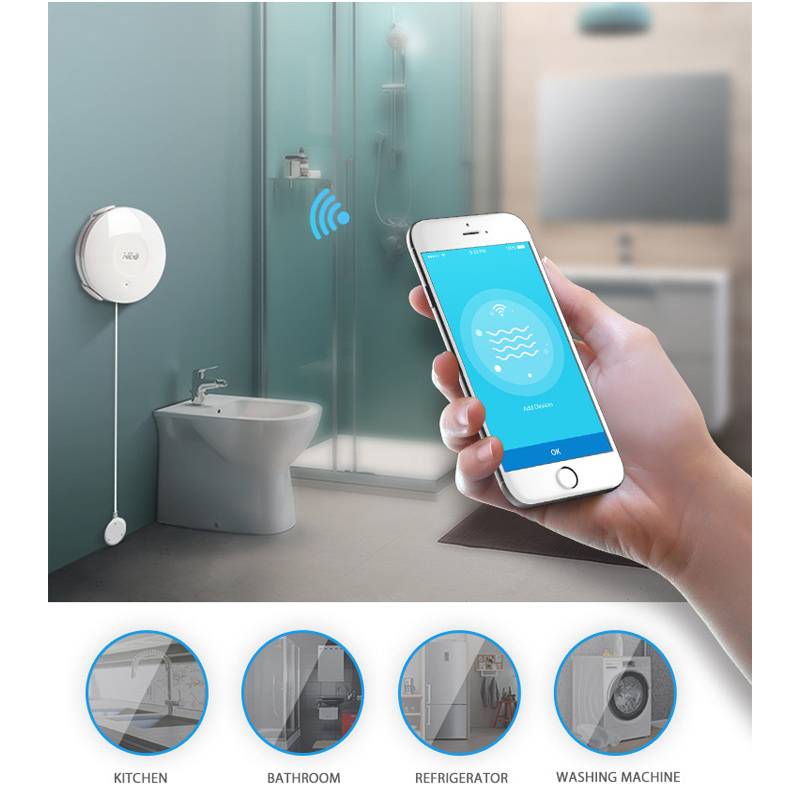 Inteligentny czujnik zalania,  – Smart Home Nas recenzja i cena