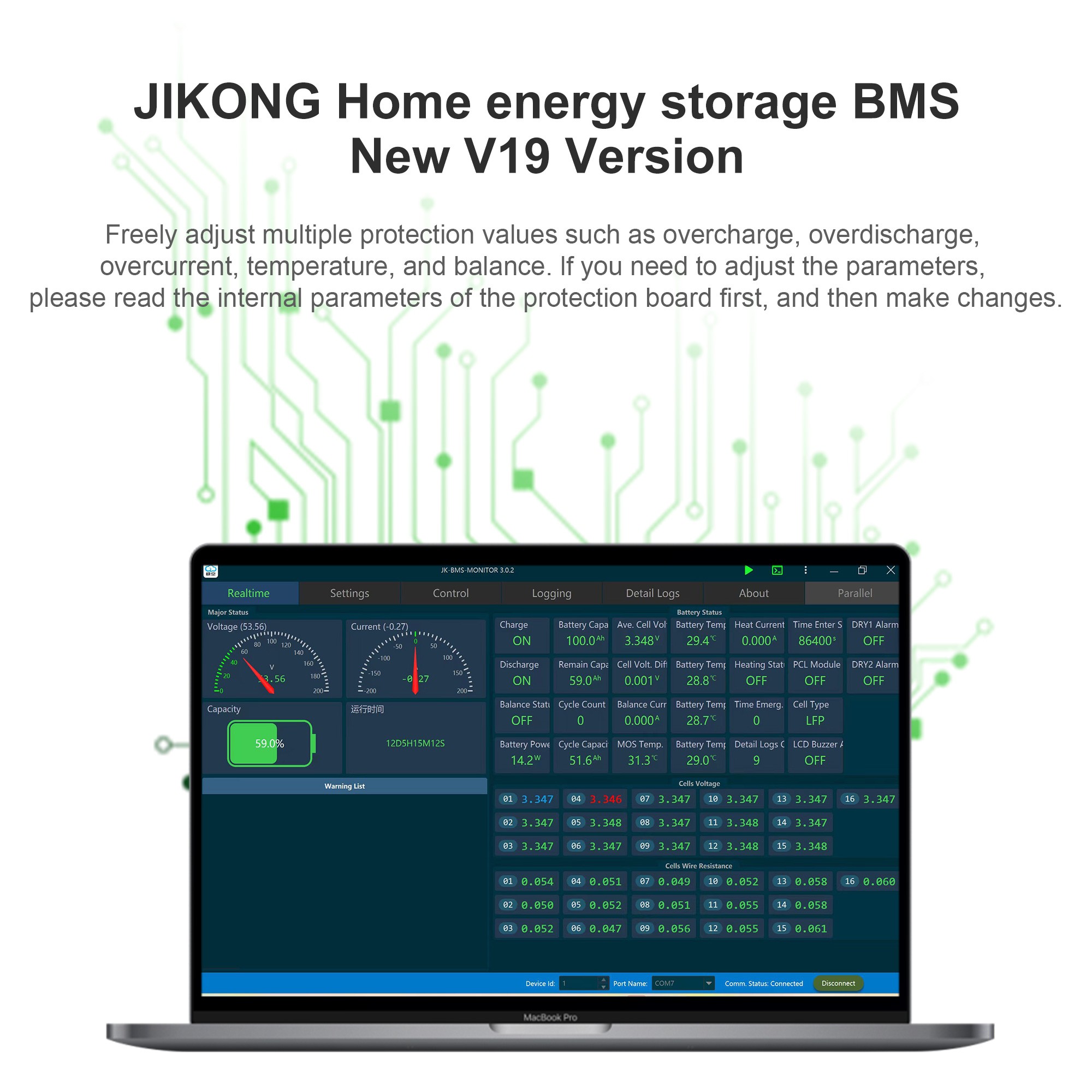 JIKONG JK BMS PB2A16S15P Intel – Smart Home Energy recenzja i cena
