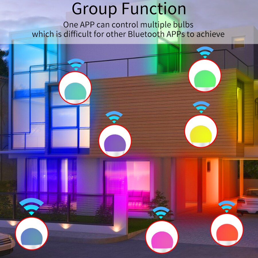 Inteligentna żarówka LED E27 W – Wifi Led Dimmer recenzja i cena