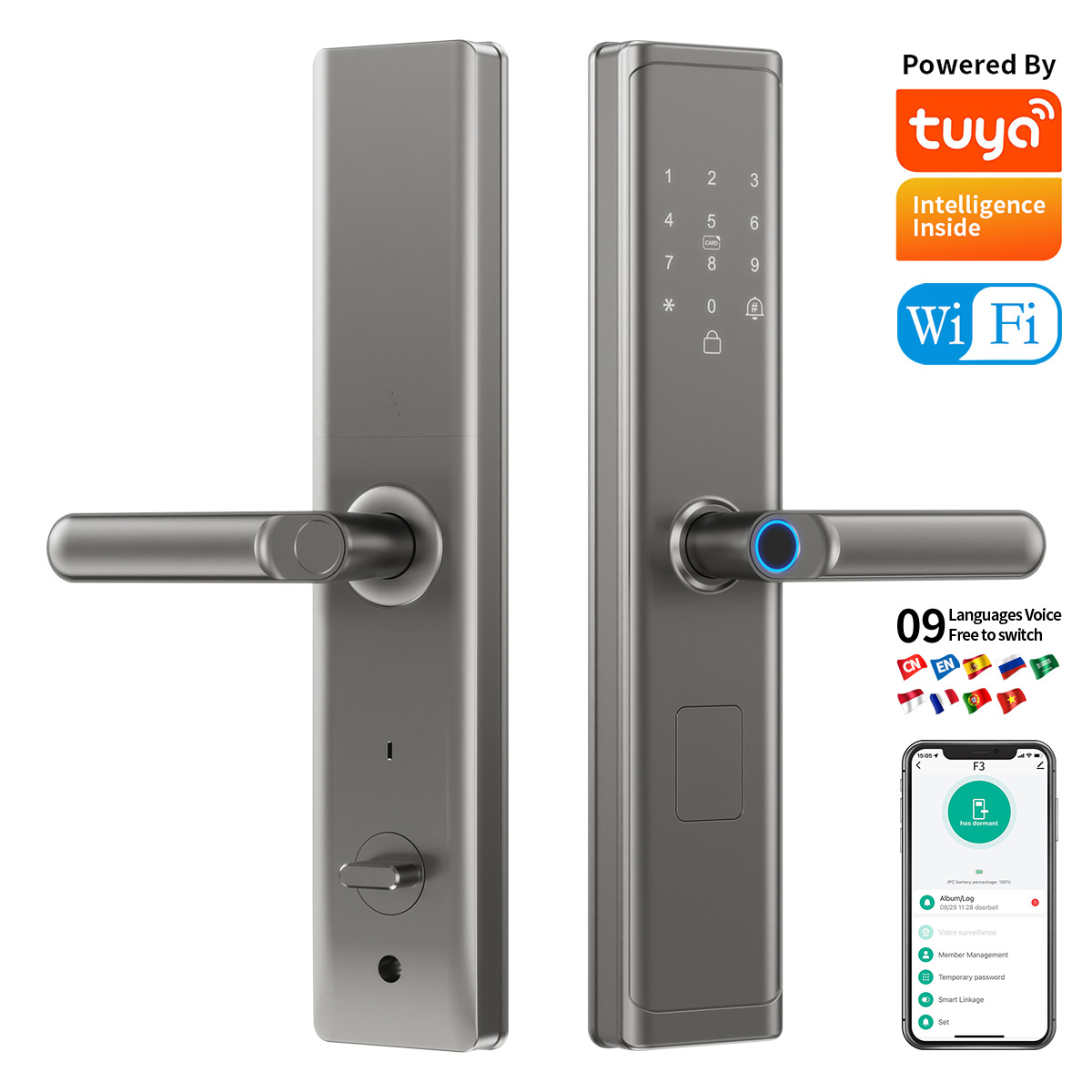 Inteligentny zamek do drzwi Tu – Smart Home Door Lock recenzja i cena