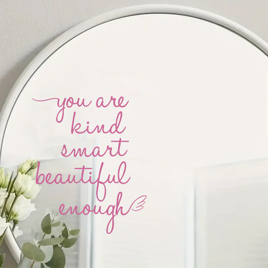 Naklejka lustrzana z inspirują – Smart Home Quotes recenzja i cena