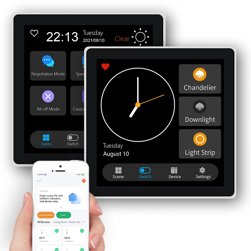 FUERS 4-calowy ekran dotykowy  – Smart Home Touchscreen Control Panel recenzja i cena