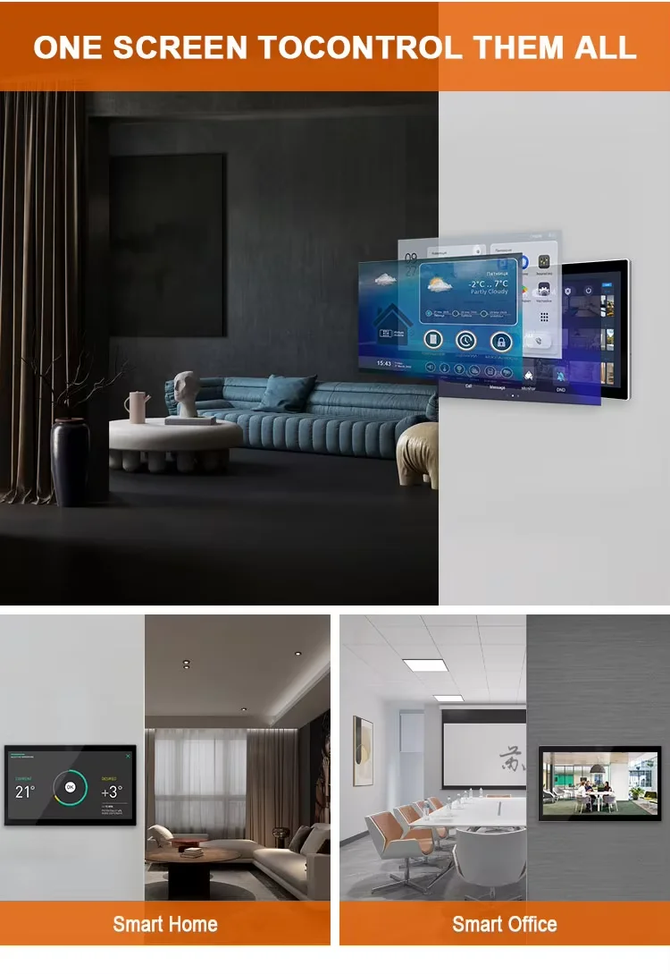 Nowy 14-calowy metalowy panel  – Smart Home Touchscreen Control Panel recenzja i cena