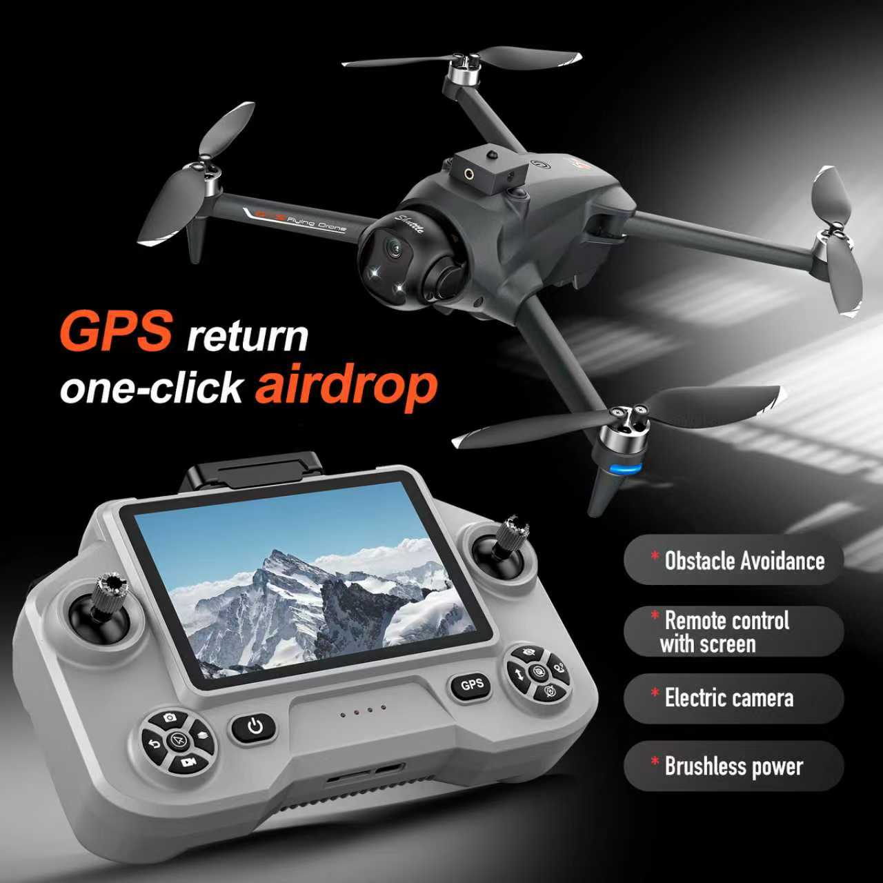 Dron YL059 FPV GPS Quadcopter  – Wifi Led Dimmer recenzja i cena