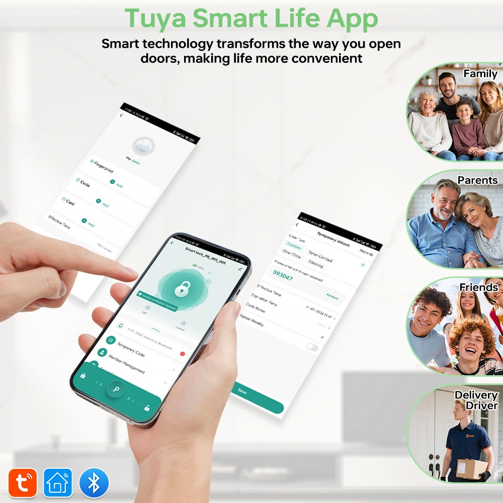 Inteligentny zamek do drzwi Tu – Smart Home Door Lock recenzja i cena