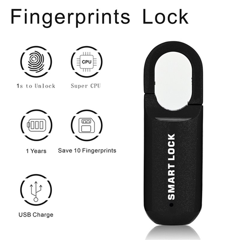 BAAE 2X Zamek na odcisk palca  – Smart Home Door Lock recenzja i cena
