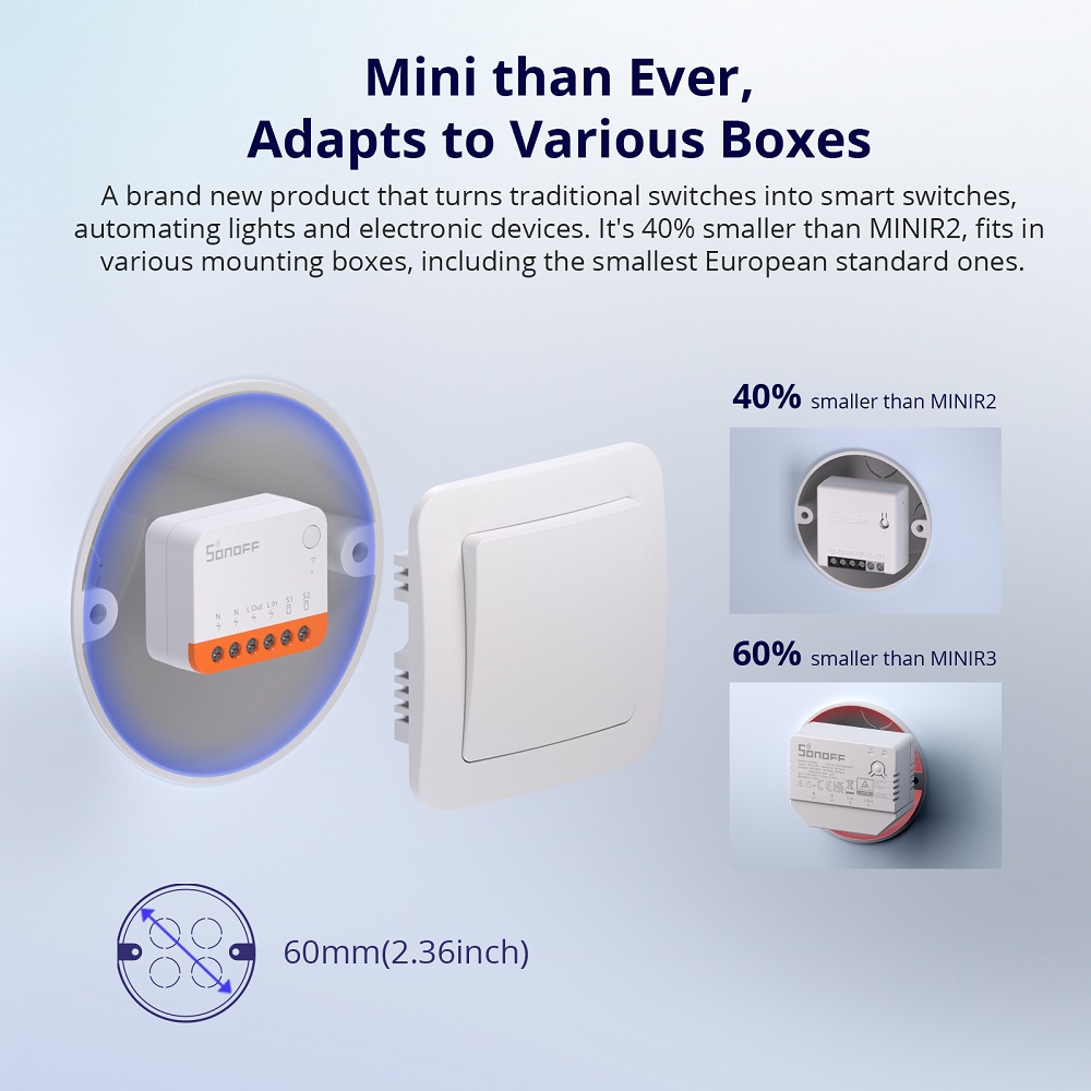 Sonoff Mini R4 Extreme Intelig – Smart Home Simple recenzja i cena